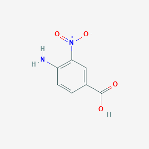 molecular formula C7H6N2O4 B072122 4-Amino-3-nitrobenzoic acid CAS No. 1588-83-6
