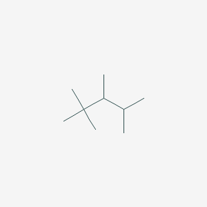 molecular formula C9H20 B072125 2,2,3,4-Tetramethylpentane CAS No. 1186-53-4