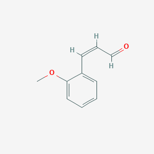 molecular formula C10H10O2 B072128 2-Methoxycinnamaldehyde CAS No. 1504-74-1