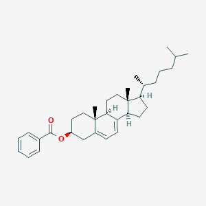molecular formula C34H48O2 B072137 7-脱氢胆固醇苯甲酸酯 CAS No. 1182-06-5