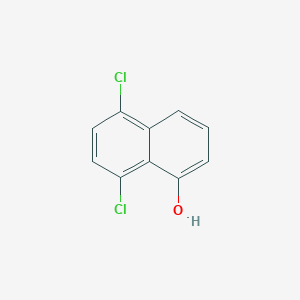 molecular formula C10H6Cl2O B072140 5,8-二氯-1-萘酚 CAS No. 1574-18-1