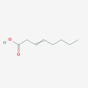 molecular formula C8H14O2 B072152 3-Octenoic acid CAS No. 1577-19-1