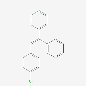 molecular formula C20H15Cl B072155 ETHYLENE, 1-(p-CHLOROPHENYL)-2,2-DIPHENYL- CAS No. 1229-73-8