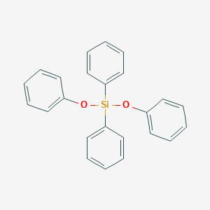 molecular formula C24H20O2Si B072169 Diphenoxydiphenylsilane CAS No. 1247-19-4