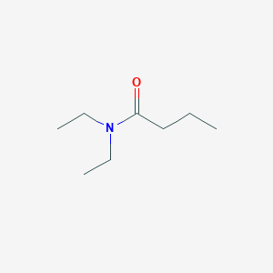 molecular formula C8H17NO B072177 N,N-Diethylbutyramide CAS No. 1114-76-7