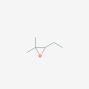 molecular formula C6H12O B072179 3-Ethyl-2,2-dimethyloxirane CAS No. 1192-22-9