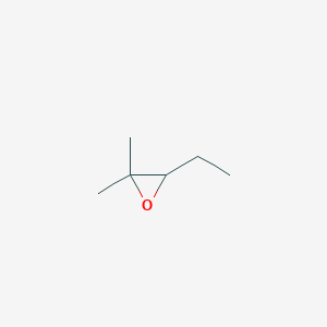 molecular formula C6H12O B072179 2,3-Epoxy-2-methylpentane CAS No. 1192-22-9