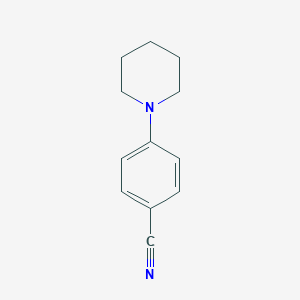 molecular formula C12H14N2 B072181 4-Piperidin-1-ylbenzonitrile CAS No. 1204-85-9