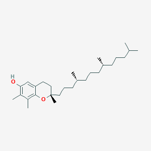 molecular formula C28H48O2 B072186 Tocopherols CAS No. 1406-66-2