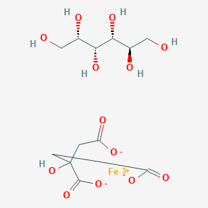 molecular formula C12H19FeO13 B072199 Jectofer CAS No. 1338-16-5