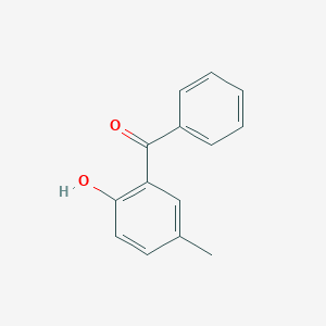 molecular formula C14H12O2 B072208 2-羟基-5-甲基苯甲酮 CAS No. 1470-57-1
