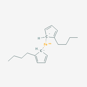 molecular formula C18H26Fe 10* B072209 1,1'-Dibutylferrocene CAS No. 1274-08-4