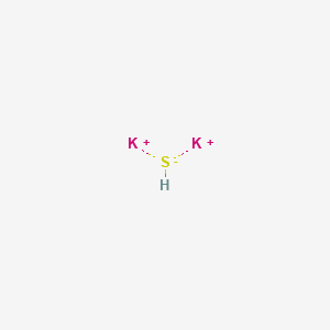 molecular formula K2S B072225 Potassium monosulfide CAS No. 1312-73-8