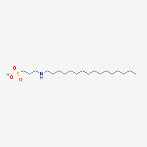 molecular formula C19H41NO3S B072230 3-(Hexadecylamino)-1-propanesulfonic acid CAS No. 1120-05-4