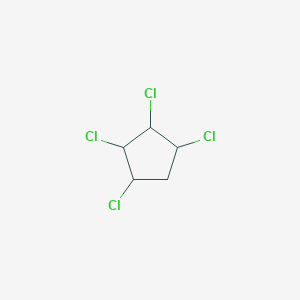 molecular formula C5H6Cl4 B072234 Tetrachlorocyclopentane CAS No. 1122-14-1
