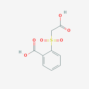 2-((Carboxymethyl)sulphonyl)benzoic acid