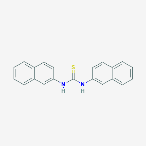molecular formula C21H16N2S B072251 1,3-Dinaphthalen-2-ylthiourea CAS No. 1166-32-1