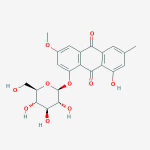 molecular formula C22H22O10 B072260 Rheochrysin CAS No. 1329-27-7