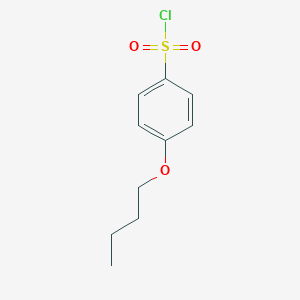 molecular formula C10H13ClO3S B072264 4-(n-Butoxy)benzenesulfonyl chloride CAS No. 1138-56-3