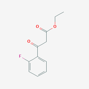 molecular formula C11H11FO3 B072268 Ethyl 3-(2-fluorophenyl)-3-oxopropanoate CAS No. 1479-24-9