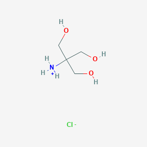 molecular formula C4H12ClNO3 B072272 Tris HCl CAS No. 1185-53-1