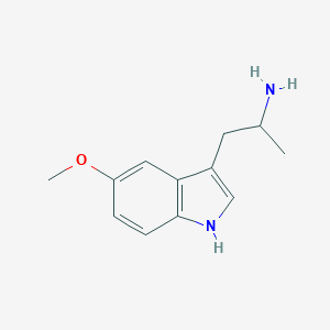 molecular formula C12H16N2O B072275 5-Methoxy-alpha-methyltryptamine CAS No. 1137-04-8