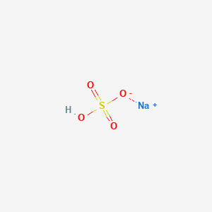 molecular formula NaHSO4<br>HNaO4S B072297 硫酸氢钠 CAS No. 7681-38-1