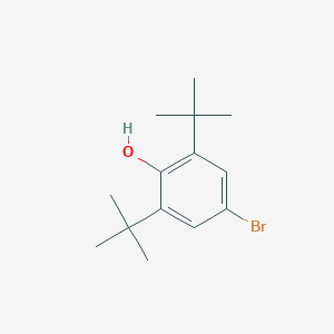 molecular formula C14H21BrO B072302 4-溴-2,6-二-叔丁基苯酚 CAS No. 1139-52-2