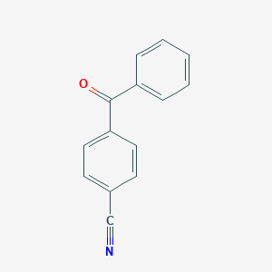 molecular formula C14H9NO B072303 4-Benzoylbenzonitrile CAS No. 1503-49-7