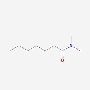 molecular formula C9H19NO B072314 N,N-二甲基庚酰胺 CAS No. 1115-96-4