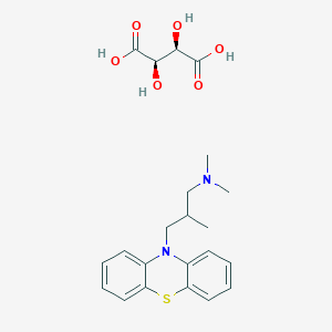 B072318 10-[3-(Dimethylammonio)-2-methylpropyl]-10H-phenothiazinium [R-(R*,R*)]-tartrate CAS No. 1175-88-8