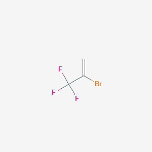 molecular formula C3H2BrF3 B072328 2-Bromo-3,3,3-trifluoroprop-1-ene CAS No. 1514-82-5