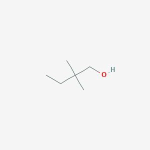 molecular formula C6H14O B072336 2,2-Dimethylbutan-1-ol CAS No. 1185-33-7