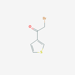 molecular formula C6H5BrOS B072342 2-Bromo-1-(3-thienyl)-1-ethanone CAS No. 1468-82-2