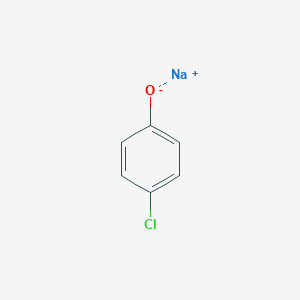molecular formula C6H4ClNaO B072343 Sodium 4-chlorophenolate CAS No. 1193-00-6