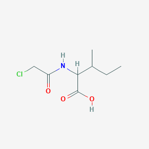 molecular formula C8H14ClNO3 B072352 N-Chloroacetyl-dl-isoleucine CAS No. 1115-24-8