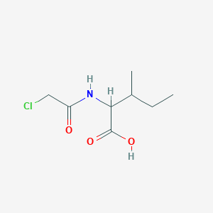 molecular formula C8H14ClNO3 B072352 Chloroacetyl-dl-isoleucine CAS No. 1115-24-8