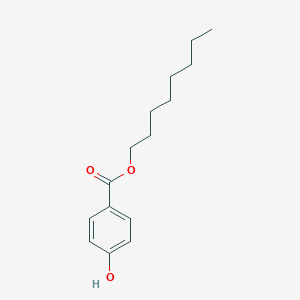 molecular formula C15H22O3 B072353 Octyl 4-hydroxybenzoate CAS No. 1219-38-1