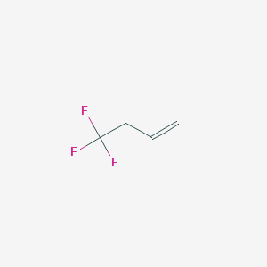 molecular formula C4H5F3 B072357 4,4,4-Trifluoro-1-butene CAS No. 1524-26-1
