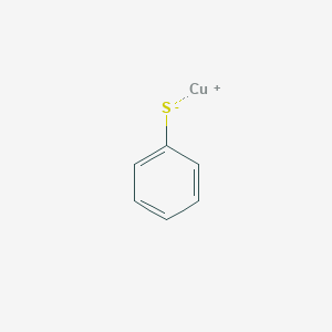 molecular formula C6H5CuS B072367 Thiophenol copper(I) salt CAS No. 1192-40-1