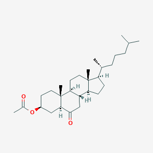 6-Oxocholestan-3beta-ol acetate