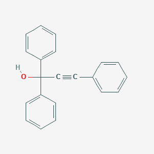 molecular formula C21H16O B072400 1,1,3-Triphenylpropargyl alcohol CAS No. 1522-13-0
