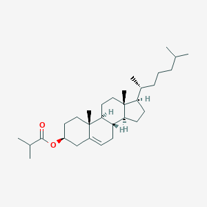 molecular formula C31H52O2 B072408 异丁酸胆固醇酯 CAS No. 1180-43-4