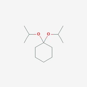 molecular formula C12H24O2 B072412 1,1-Diisopropoxycyclohexane CAS No. 1132-95-2