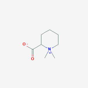 molecular formula C8H15NO2 B072416 哌啶酸甜菜碱 CAS No. 1195-94-4