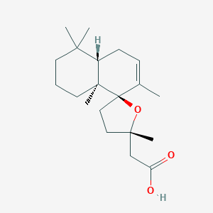 molecular formula C20H32O3 B072427 Grindelic acid CAS No. 1438-57-9