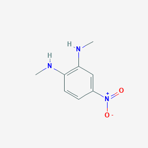 molecular formula C8H11N3O2 B072432 N~1~,N~2~-Dimethyl-4-nitrobenzene-1,2-diamine CAS No. 1457-55-2