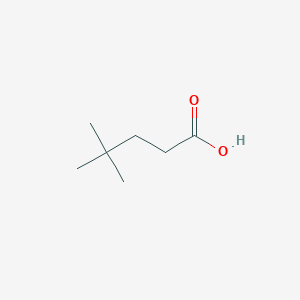 molecular formula C7H14O2 B072436 4,4-Dimethylpentanoic acid CAS No. 1118-47-4