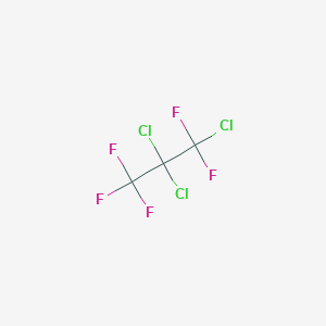 molecular formula C3Cl3F5 B072446 1,2,2-Trichloropentafluoropropane CAS No. 1599-41-3