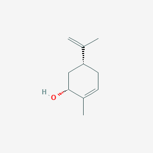 molecular formula C10H16O B072456 (-)-cis-Carveol CAS No. 1197-06-4